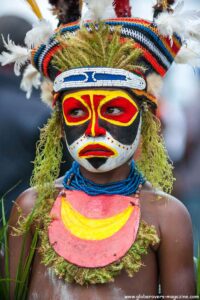 Live Stail, Mount Hagen, 2014 Goroka Festival. Papua New Guinea PNG